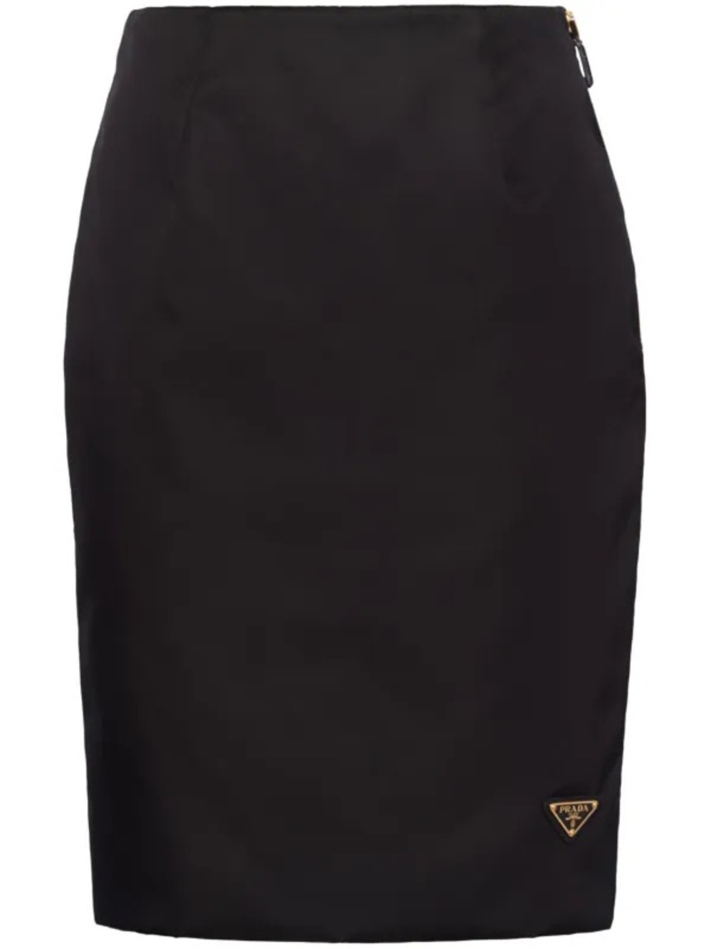 Prada Re-Nylon Black Pencil Skirt - Sleek Classic Design Xs size 0 authentic NWT